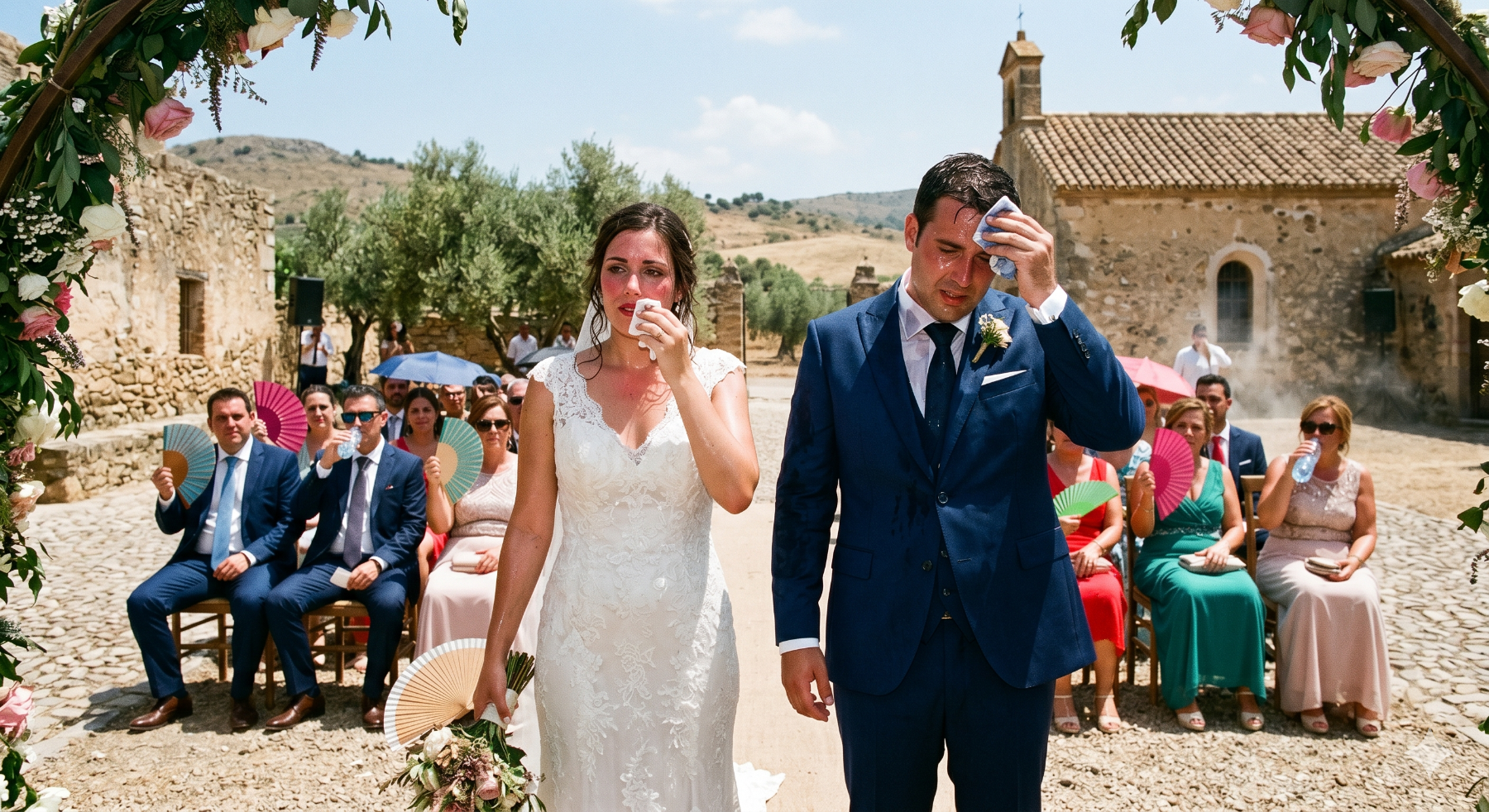 Wedding in Spain outdoors