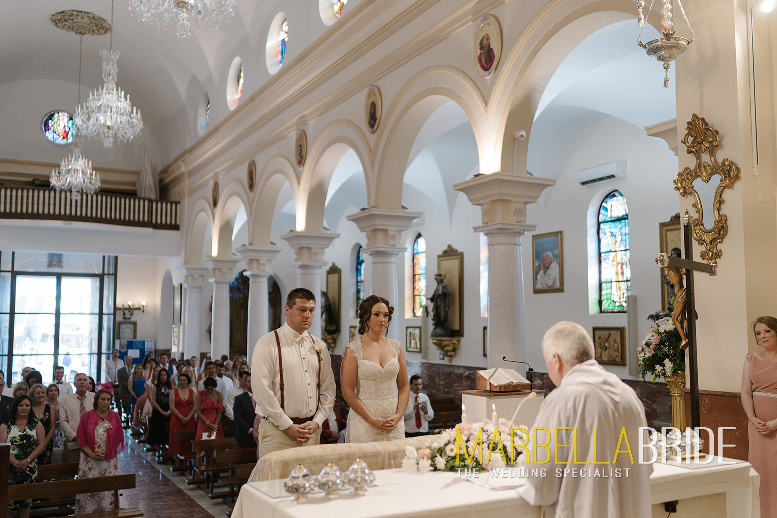 Wedding in a Church in Spain
