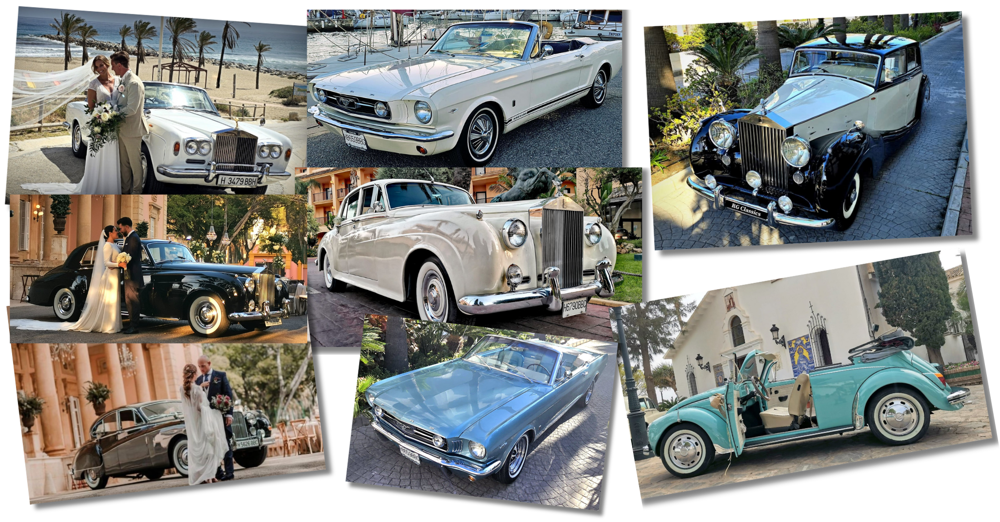 Classic car hire Marbella