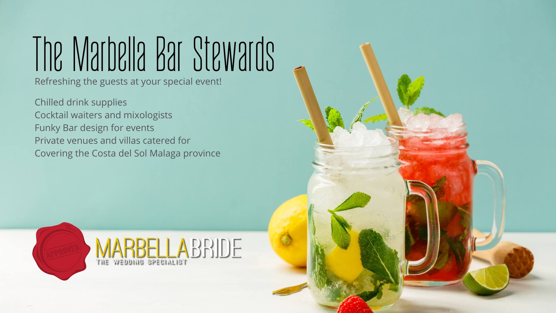 Marbella Bar people drink suppliers